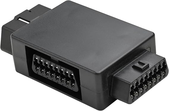iKKEGOL Pocket OBD2 Splitter Adapter Full 16 Pin 1 Male to 3 Female OBD Cable Converter Connector (Black)