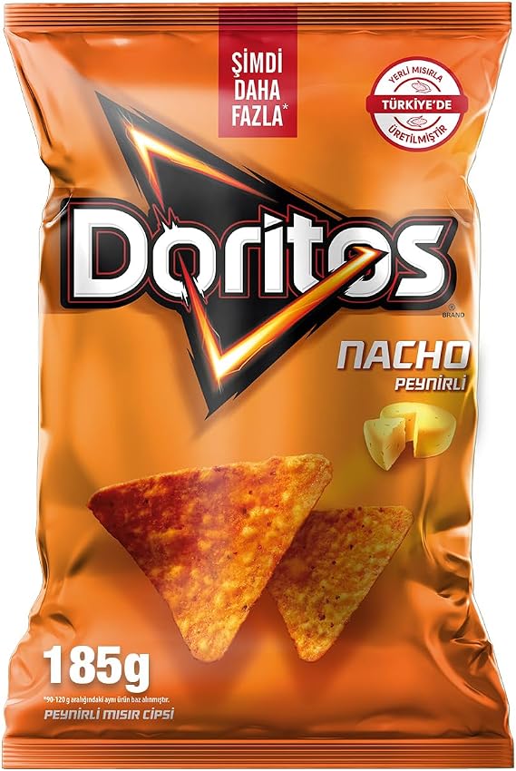 Doritos Nacho Peynirli Mısır Cipsi Parti Boy 185 g
