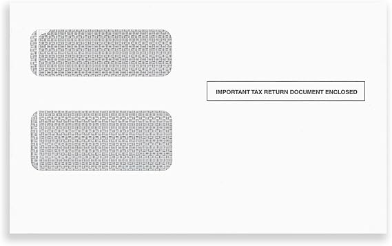 NextDayLabels - Self Seal Envelopes for 1099 Tax Forms (Pack of 50)
