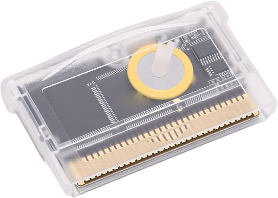 Flash for Game Console, 32MB Storage 1MB Static RAM , Rewritable RTC Solar Flash Cart with Game Support, Ideal for Console