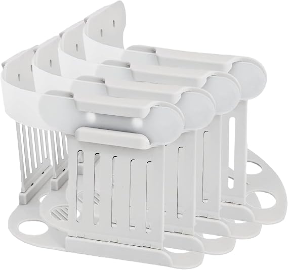 4 Pcs Bed Sheet Holder with Lock Strips,Pieces Heavy Duty Bed Sheet Fasteners Removable Bed Sheets Holder,Fit All Mattress Size Easy Installation(White)