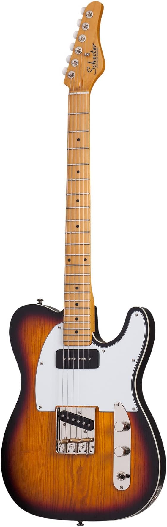 Schecter PT Special Electric Guitar - 3-Tone Sunburst Pearl