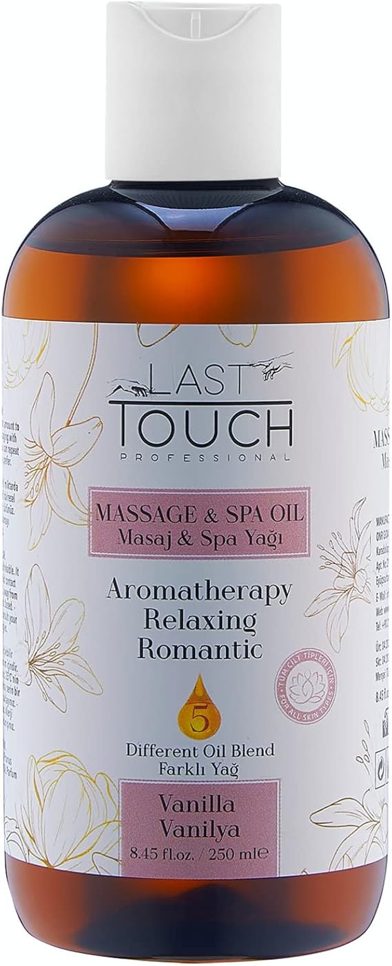 LAST TOUCH Masaj Yağı Aromaterapi (Vanilya Seans) 250 ML