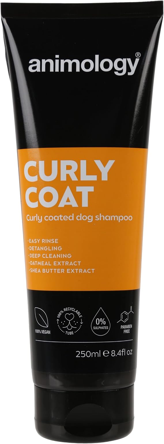 Animology Curly Coat Dog Shampoo, 250ml (Pack of 1)