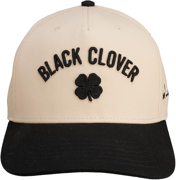 Black Clover Unisex Timeless Live Lucky Adjustable Snapback Golf Hat