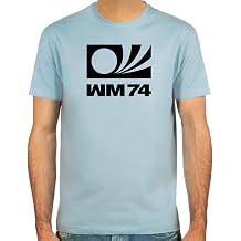 SpielRaum T-shirt Germany, World Cup 74 ::: Colour: skyblue, sand, white or deepred ::: Sizes: S-XXL (football)