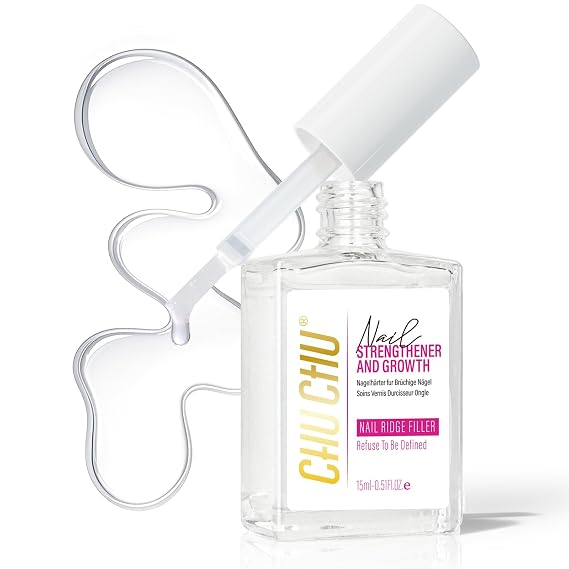 Nail Repair for Women: 8 in 1 Clear Nail Hardener Strengthener Extra Strong and Growth - Protein Nail Polish Hardener Ridge Filler Concealer for Weak and Damaged Nails 15ml