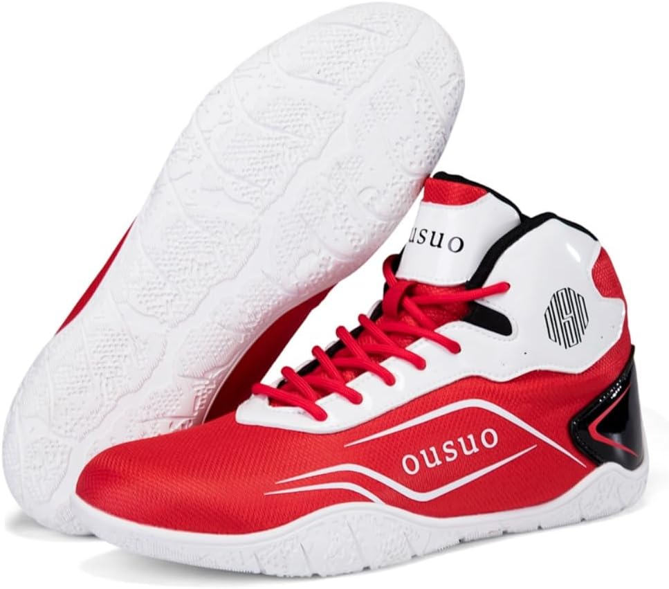 Boxing Shoes, Mens, Training Shoes, Juniors, Boxing Shoes, White, Practice Shoes, Martial Arts, Master, Training, Lightweight, Anti-Slip, Breathable, Gym, Weightlifting