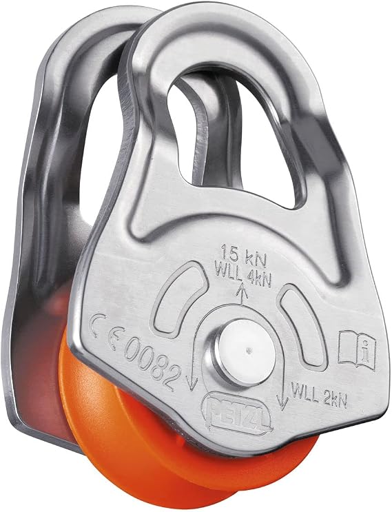 Petzl OSCILLANTE Pulley - Swing-Sided Emergency