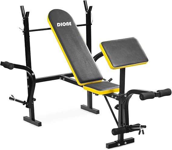 Dione MT2 - Weight Bench - Adjustable Training Bench for Bench Press - Multifunction