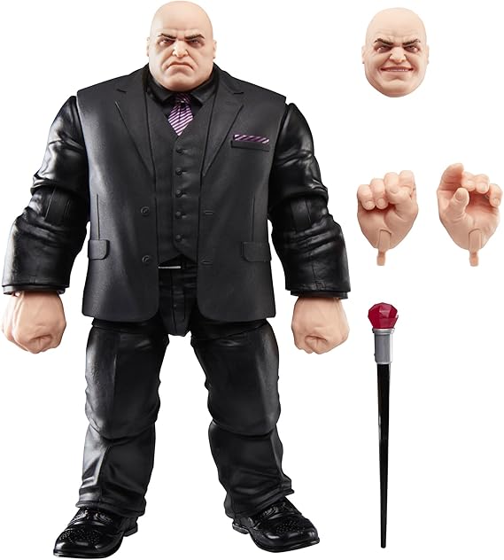 Marvel Legends Serisi Gamerverse Kingpin, Örümcek Adam Video Oyunundan Esinlenen Koleksiyonluk 15 cm Aksiyon Figürü (Amazon'a Özel)