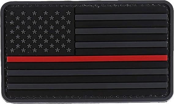 DDT Veteran Owned and Operated DTOM USA American Flag Rubber Rubber Morale Patch