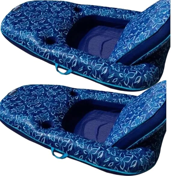 Luxury Pool Lounger Float, Swimming Pool Inflatable Chair