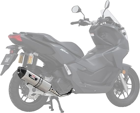Yoshimura 110A-46H-5130 Full Exhaust ADV160 23-25 Machine Tune R-77S Cyclone Carbon End Satin Finish