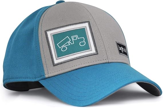 bigtruck Traditional Baseball Cap, Jade Grey, Adult
