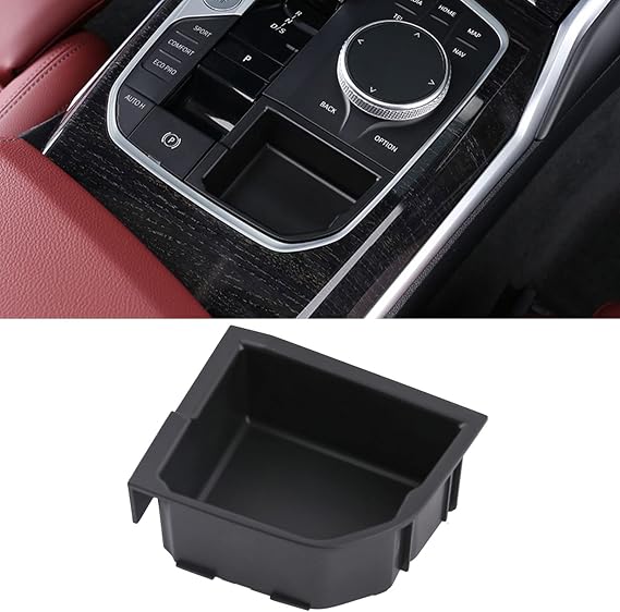 Left Driver Cars Console Shift Lever Storage Box Modification for BMW 2 3 4 X3 X4 X5 X6 Series F40 F44 G20 G28 G29 G01 G05 G07