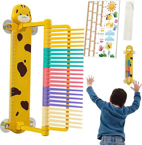 Kids Vertical Jump Trainer Adjustable Jumping Test Trainer | Touching And Patting Educational Assessment Measurement Test Tool for Children's Day Christmas Birthday Indoor Outdoor