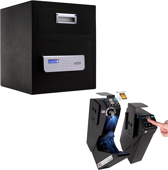 Viking Security Safe - Deposit and Personal Secirity Office Safe Bundle