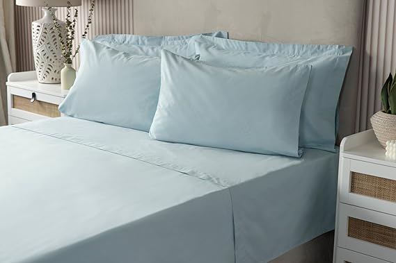 Belledorm Luxury Fitted Bed Sheet With Matching FREE 2 X PILLOW CASE