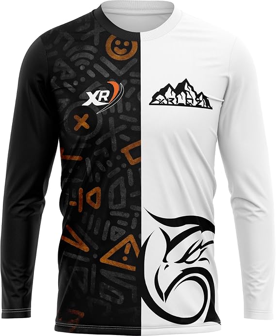 Cycling Jersey,Men's Cycling T-Shirt,Downhill Jersey Mens Bike Wear Cycling Motocross Clothes Mountain Bike Shirt BMX, Lightweight