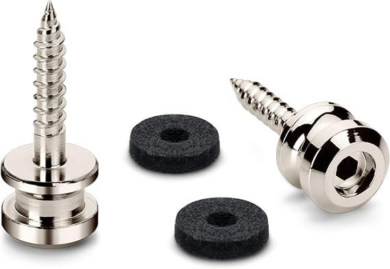 Schaller S-Lock Buttons - chrome (1 pair)