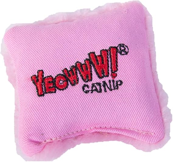 Yeowww! Catnip Pillow Pink (single)