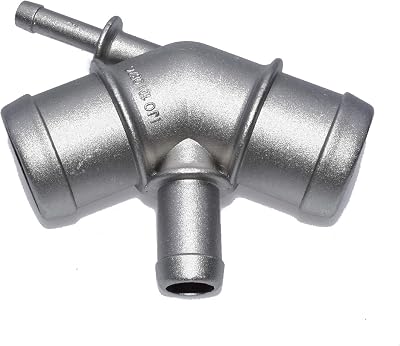 Aluminium Coolant Hose Connector 1J0121087C For VW Golf Jetta Audi A3 Seat Skoda