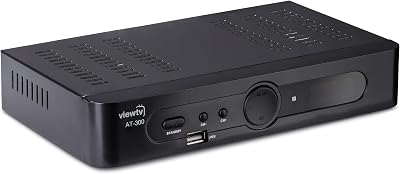 ATSC Digital Converter Box for TV, HDMI Cable Recording PVR Function Output USB LED Timer Display AT-300