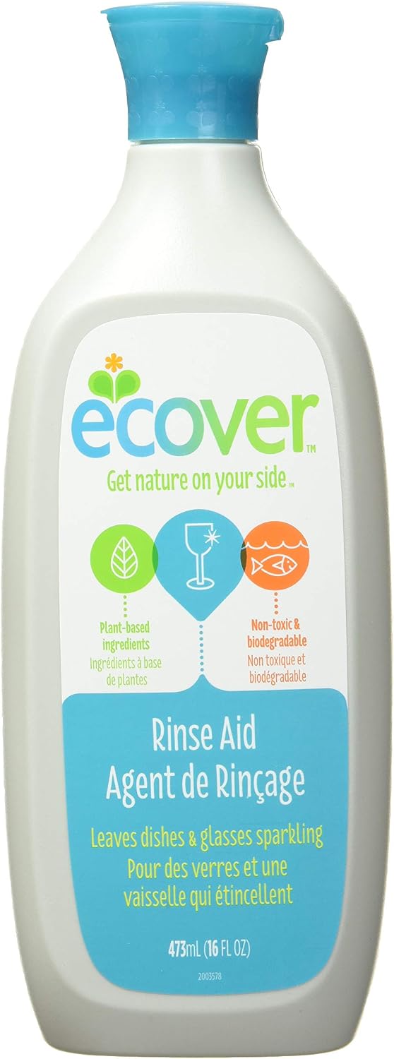 Ecover Ecological Rinse Aid; For Dishwashers 473 ml