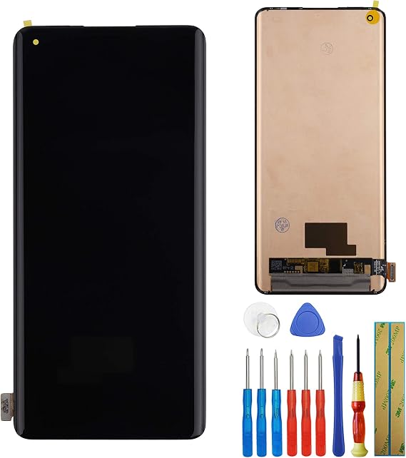 TFT Display Compatible with OnePlus 8 Pro IN2023 IN2020 6.78" LCD Display Touch Screen Assembly with Tools