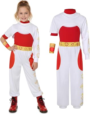 Girls Zombies Character Costume Set Kids Nova Zombies Outfits for Halloween Costumes