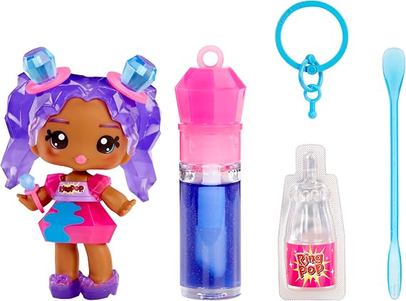 Yummiland Lip Gloss Doll- Licensed Sweets- Ring Pop