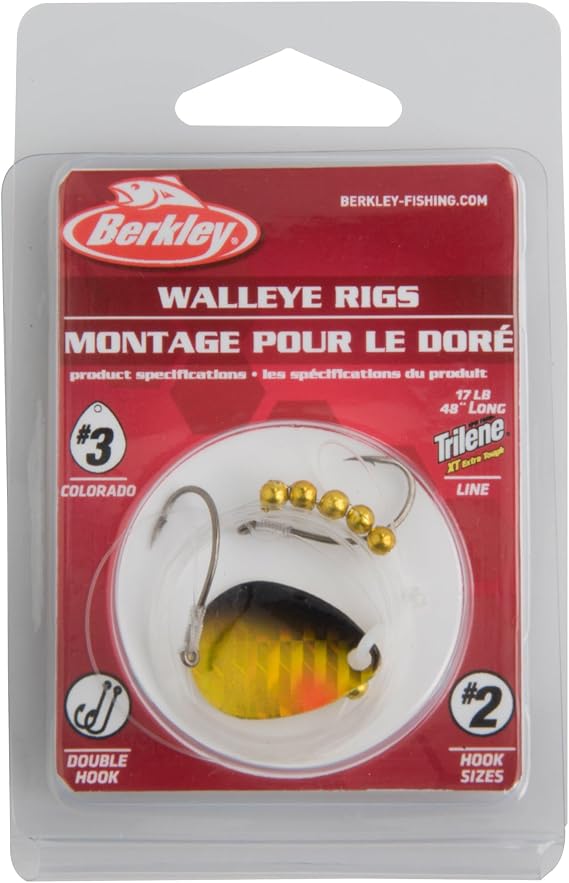 Berkley Walleye Mono Rigs - Colorado