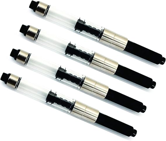 SCHMIDT Universal Fountain Pen Ink Converter(Pack of 4)