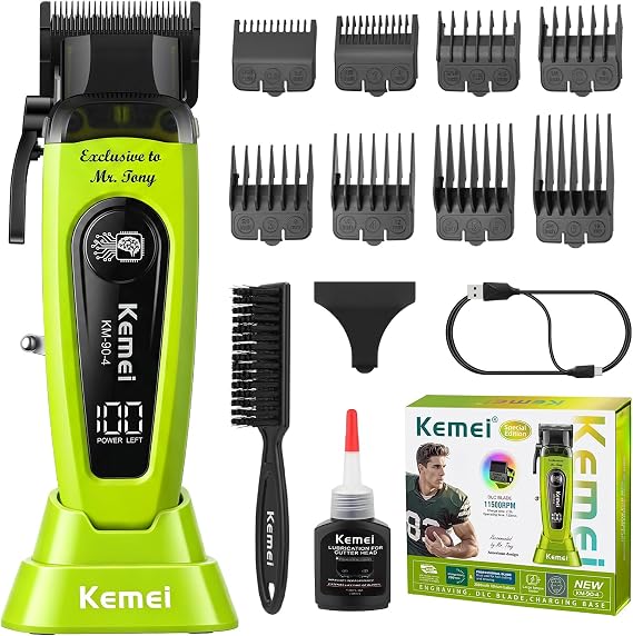 KEMEI 90-4 Professional Hair Clippers for Men 11500 RPM Barber Clippers