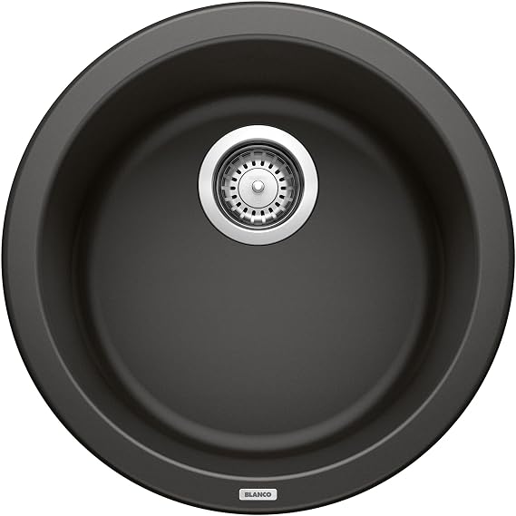 BLANCO Rondo Bar SInk, Coal Black 18 Inch