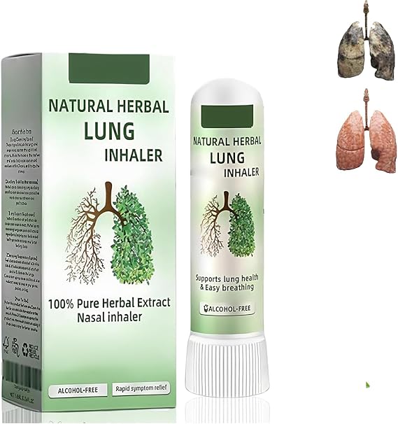 CalmDerm Inhaler, CalmDerm Herbal Inhaler, Herbal Lung Cleansing Inhalers, Natural Herbal Lung D-etox Inhalers for Women and Men (1)