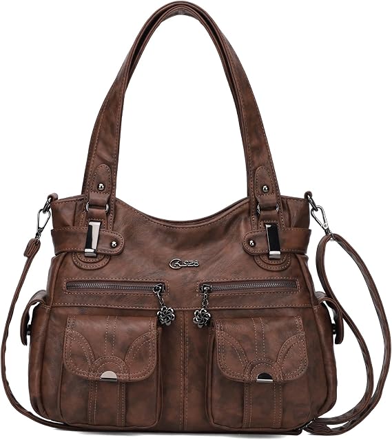 KL928 Women's Handbag, Shoulder Bag, Crossbody Bag, PU, Popular, 3-Way, Large Capacity, Tote Bag, A4 Compatible, Cross-body, Handbag, Commuting to Work