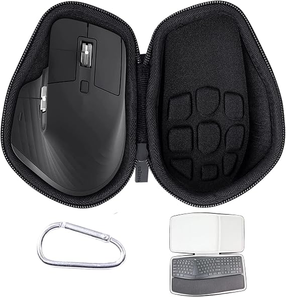 Hard Case for Logitech MX Master 3S Mouse + Ergo K860 Keyboard