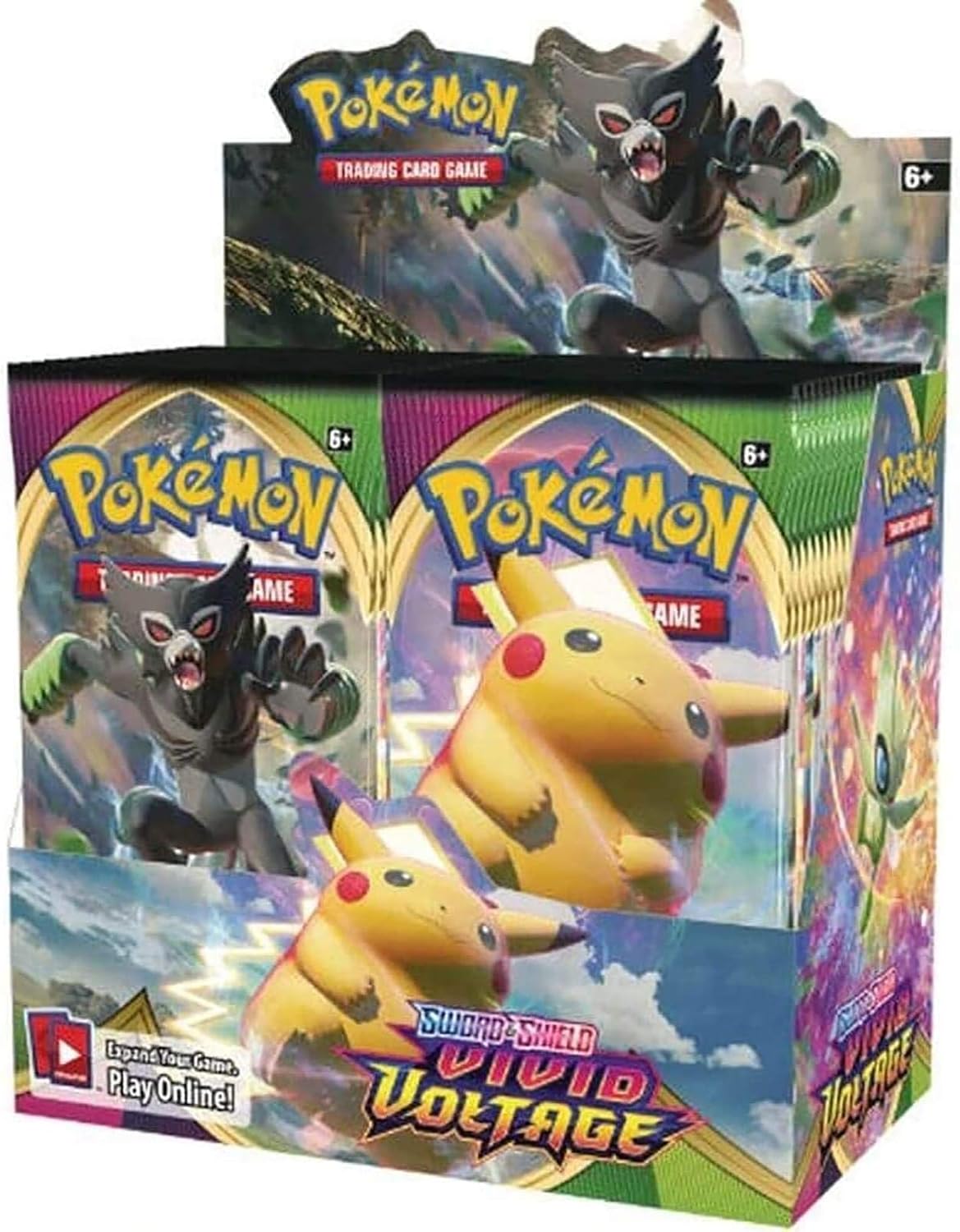 Pokemon Sword & Shield Vivid Voltage Booster Box - 36 Pack