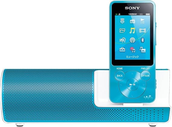 Sony SONY Walkman S Series NW-S14K: 8GB Bluetooth Compatible with Earphones/Speakers Included 2014 Model Blue NW-S14K L