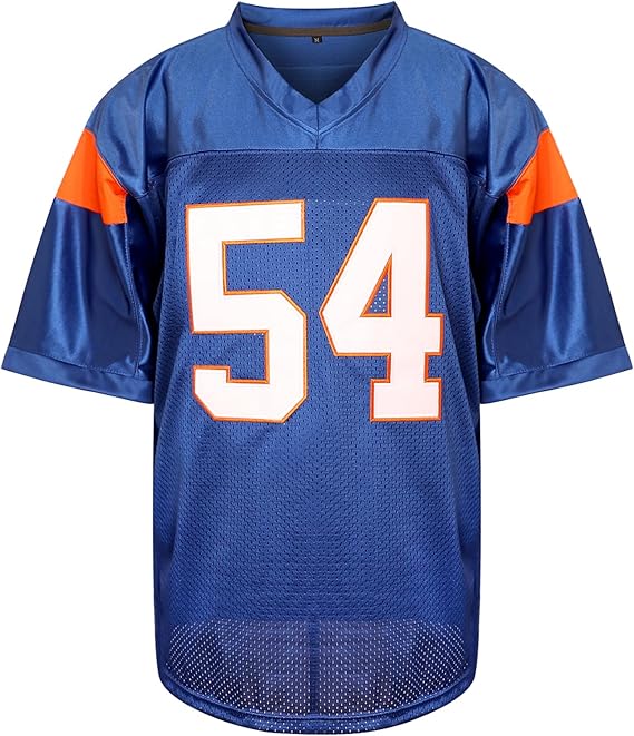Blue Mountain State 54 Thad Castle Football Jersey Blue White