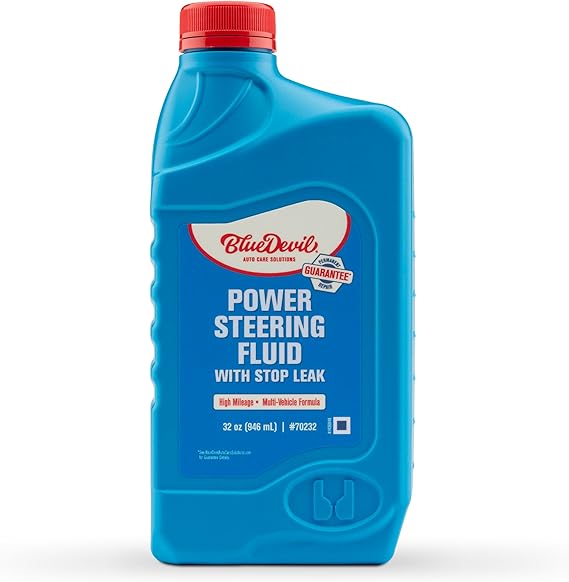 BlueDevil Products Power Steering Fluid w/Stop Leak - 1 Quart