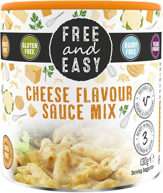 Free & Easy - Cheese Sauce Mix, 6 x 130g