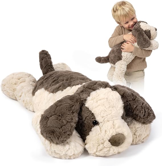 Tavlshero Dog Stuffed Plush Animals Toy, 13 Inches Soft Comfort Dog, Adorable Stuffed Puppy Made from Child-Friendly Design and Materials for Kids Boys and Girls