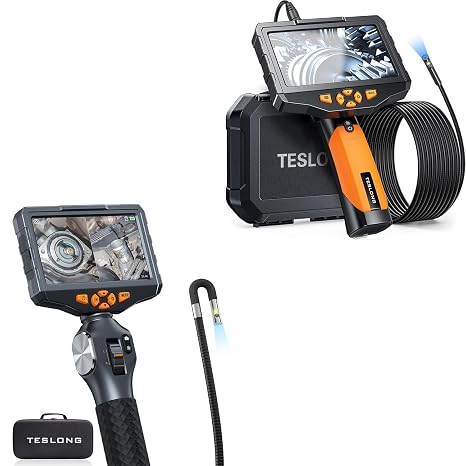 Teslong Dual Lens Borescope Camera & Articulating Borescope