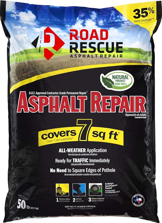 Black Asphalt Repair 50 lb.