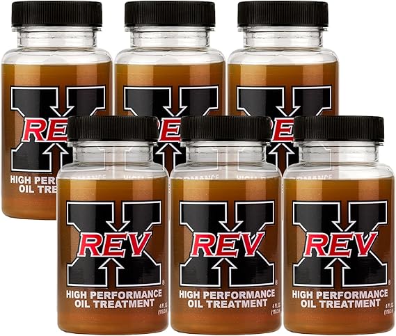 REV-X High-Performance Oil Additive - 4 fl. oz. (6 Pack)
