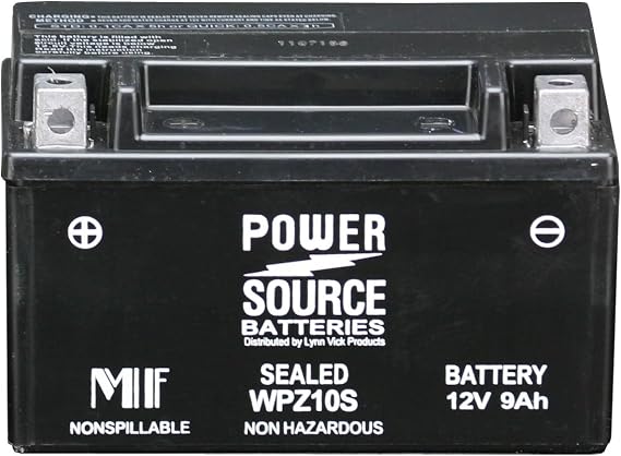Power Source 01-330 WPZ10S Sealed Battery