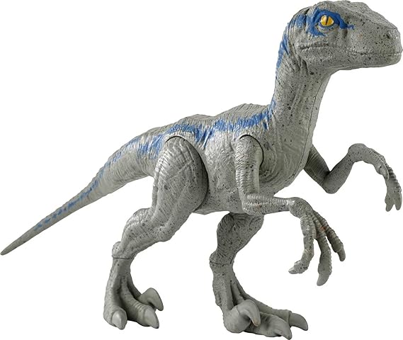 Jurassic World, Dinosaur, 12in Velociraptor blue